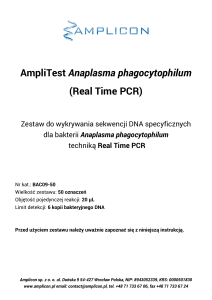 AmpliTest Anaplasma phagocytophilum (Real Time PCR)
