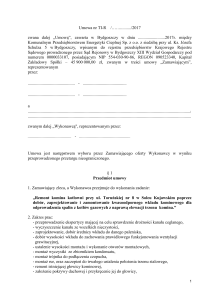 Umowa nr TI - KPEC Bydgoszcz