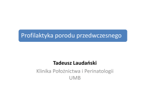 Tadeusz LAUDAŃSKI - Profilaktyka porodu