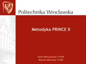 Metodyka PRINCE II