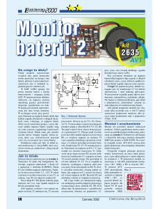 Monitor baterii 2