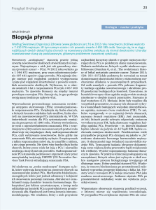 Biopsja płynna - Chronix Biomedical