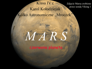 MARS - czerwona planeta