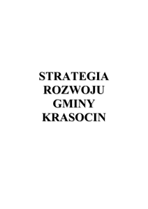 Strategia Rozwoju Gminy Krasocin