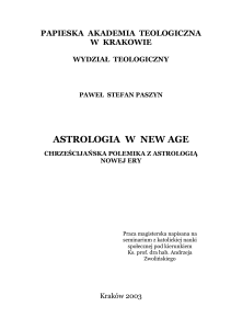 astrologia w new age