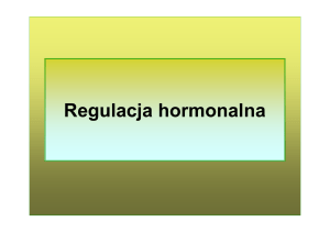 Regulacja hormonalna
