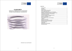Publikacja Flexicurity 25.11.2009 Brudzyński