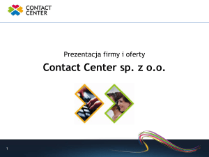Contact Center sp. z oo