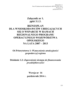 Załącznik nr 1 - Samorząd Województwa Opolskiego