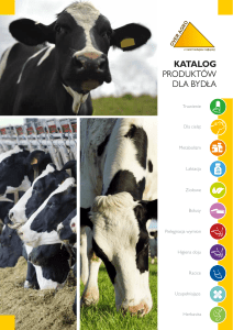 katalog produktów dla bydła