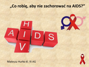 Prezentacja o AIDS