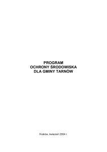 projekt - Gmina Tarnów