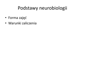Podstawy neurobiologii