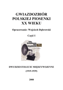gwiazdozbiór polskiej piosenki xx wieku