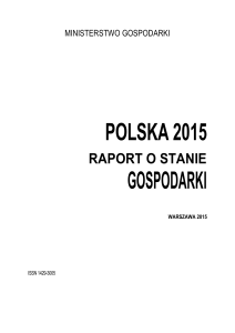 polska 2015 gospodarki