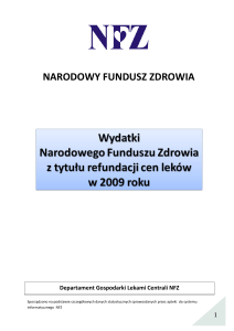 Raport - Refundacja 2009
