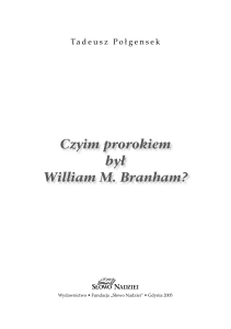 Czyim prorokiem był William M. Branham?