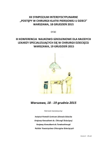 iii konferencja naukowo-szkoleniowe dla młodych lekarzy