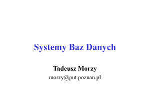 Systemy Baz Danych