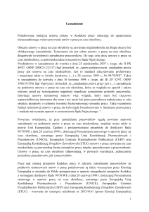 Uzasadnienie - Konsultacje.gov.pl