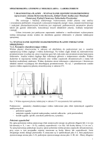 Kurs: "Analityczna spektrometria atomowa"