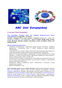 ABC Unii Europejskiej