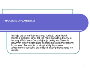 3. Organizacje adaptacyjne