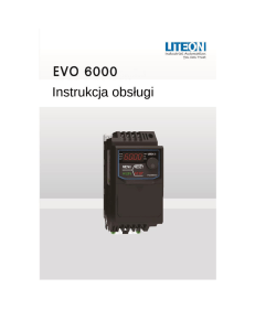 EVO6000 - skrócona instrukcja obsługi w j. polskim