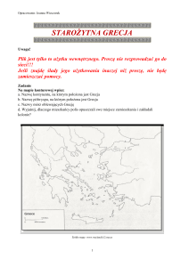 starożytna grecja - Joanna Wieczorek