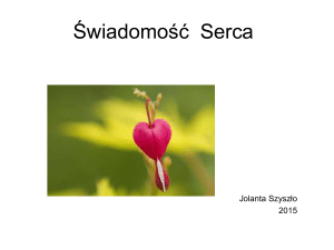 Jolanta Szyszlo - Swiadomosc serca