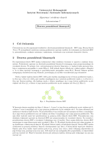 Drzewa poszukiwań binarnych - Instytut Sterowania i Systemów
