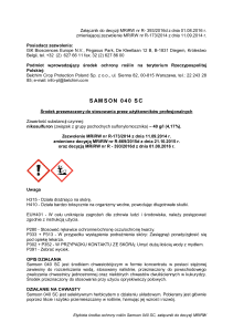 samson 040 sc - Belchim Crop Protection