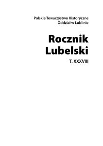 T. 38 (2012) - Rocznik Lubelski