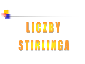 Liczby Stirlinga (.pps)