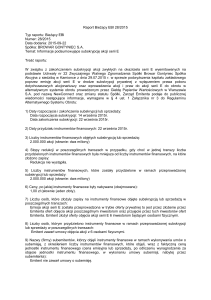 2015.09.22 EBI raport 28 - Informacje o subskrypcji akcji serii E