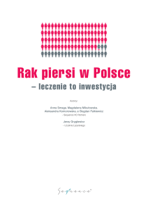 Rak piersi w Polsce - Polskie Towarzystwo do Badań nad Rakiem