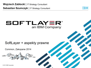 Softlayer at Common 20141114