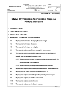 opis techniczny - ENERGA Elektrownie Ostrołęka SA