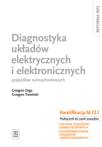 Diagnostyka układów elektrycznych i elektronicznych