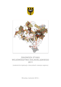 Diagnoza Stanu Województwa Dolnośląskiego 2011