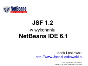 JSF 1.2 NetBeans IDE 6.1
