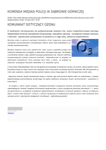 Generuj PDF - Komenda Miejska Policji w Dąbrowie Górniczej