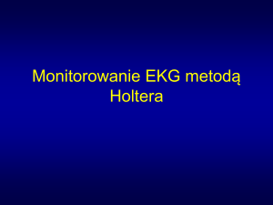 Monitorowanie EKG metodą Holtera