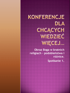 Konferencja 1 - Parafiazerzen.waw.pl