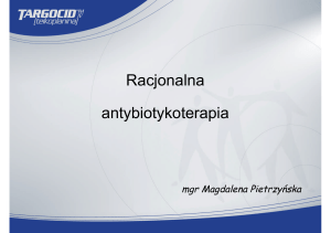 Racjonalna antybiotykoterapia