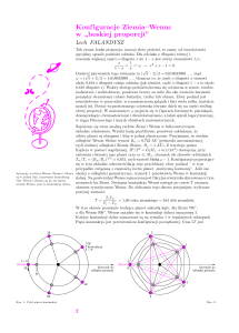 Konfiguracje Ziemia–Wenus w „boskiej proporcji”