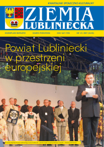 Powiat Lubliniecki w przestrzeni europejskiej