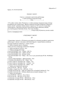 projekt umowy - Gmina Jasień