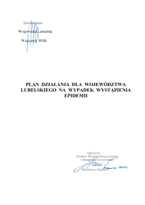 plan działania dla województwa lubelskiego na wypadek