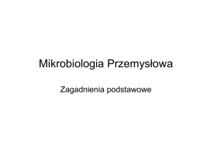 Mikrobiologia przemysłowa